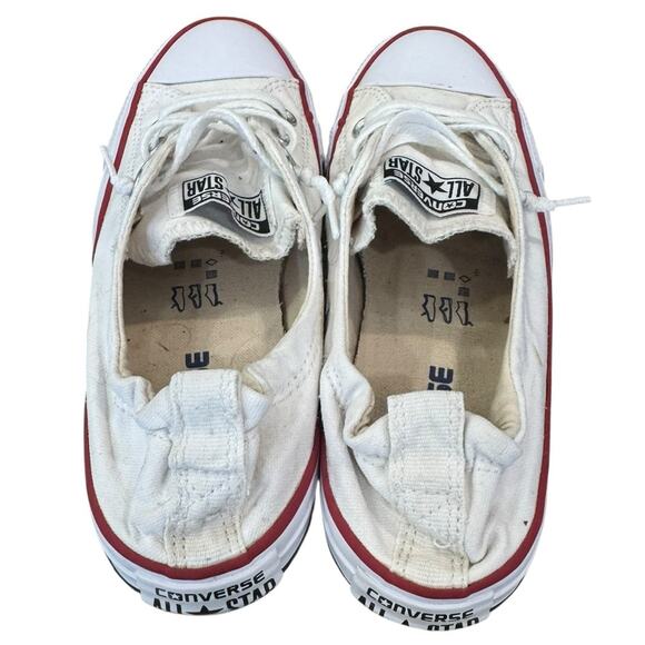 Converse Classic White Slip on SHORELINE Sneakers Size 7 - Picture 4 of 10
